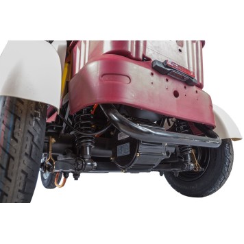 Электротрицикл Rutrike Gelbert Mercury 48V/60V 650Вт (Бело-красный-3050)-7