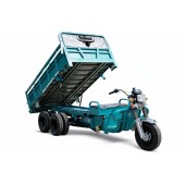 Грузовой электротрицикл Rutrike Профи 2200 60V1800*2W (Зеленый-3298)