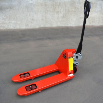 Ручная гидравлическая тележка OXLIFT OX25-L800-W450 800 мм 2500 кг узковильная коротковильная-3