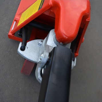 Ручная гидравлическая тележка OXLIFT OX25-L800-W450 800 мм 2500 кг узковильная коротковильная-5