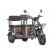 Электротрицикл Wanshida U1-X 60V 800Вт (Коричневый-3093)