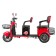 Электротрицикл Rutrike Gelbert Kappa 48V/60V 650Вт (Красный-3044)