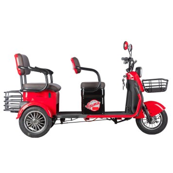 Электротрицикл Rutrike Gelbert Kappa 48V/60V 650Вт (Красный-3044)-1