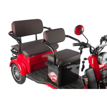 Электротрицикл Rutrike Gelbert Kappa 48V/60V 650Вт (Красный-3044)-4