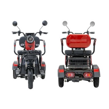 Электротрицикл Rutrike Бумеранг (Оранжевый-3240)-13