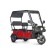 Электротрицикл Wanshida NIPLA 570 60V 1000Вт (Красный-3091)