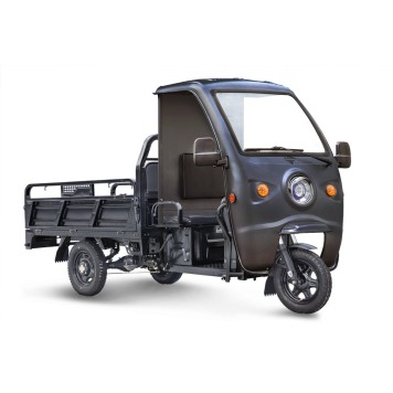 Грузовой электротрицикл Rutrike D4 КАБИНА 1800 60V1200W (Черный-3139)