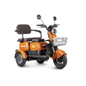 Электротрицикл Rutrike Gelbert Sun 48V/60V 650Вт (Оранжевый-3058)