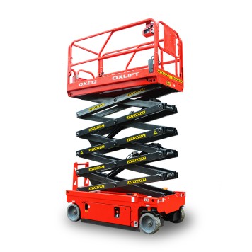 Самоходный Ножничный Подъемник QXE 12320H OXLIFT 10000 мм 320 кг-1
