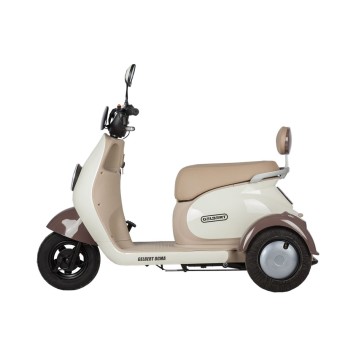 Электротрицикл Rutrike Gelbert Ogma 48V/60V 650Вт (Бело-коричневый-3052)-10
