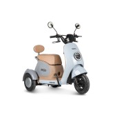 Электротрицикл Rutrike Gelbert Ogma 48V/60V 650Вт (Серо-голубой-3051)