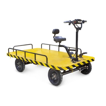 Платформенная тележка электрическая Rutrike СКЛАД 2000
