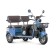 Электротрицикл Rutrike Gelbert Kappa 48V/60V 650Вт (Синий-3043)