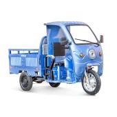 Грузовой электротрицикл Rutrike Гермес Pro 1500 72V2200W (темно-синий матовый-2753)