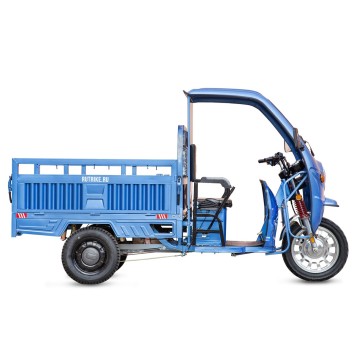 Грузовой электротрицикл Rutrike Гермес Pro 1500 72V2200W (Серый-2812)-2