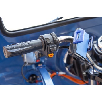 Грузовой электротрицикл Rutrike Гермес Pro 1500 72V2200W (Серый-2812)-10