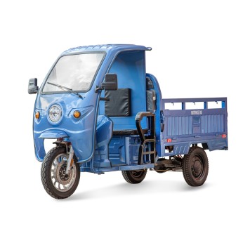Грузовой электротрицикл Rutrike Гермес Pro 1500 72V2200W (Серый-2812)-3