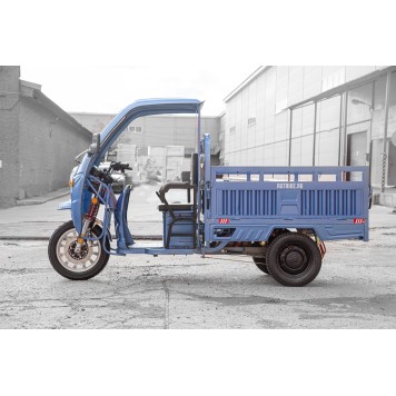 Грузовой электротрицикл Rutrike Гермес Pro 1500 72V2200W (Серый-2812)-7