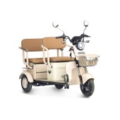 Электротрицикл Rutrike Gelbert Atlas 48V/60V 600Вт (Бежевый-3023)