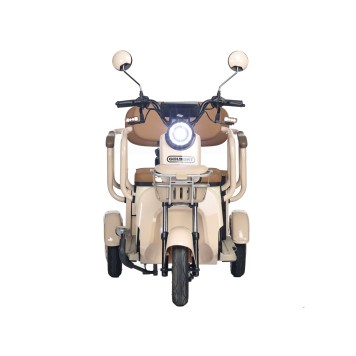 Электротрицикл Rutrike Gelbert Atlas 48V/60V 600Вт (Бежевый-3023)-5