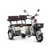 Электротрицикл Rutrike Gelbert Beta 48V/60V 800Вт (Серебристо-белый-3032)