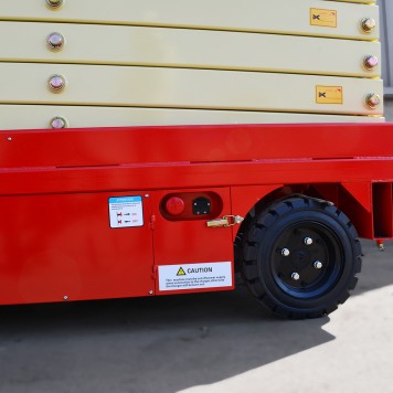 OXLIFT QZ-050-110 Самоходный (поводковый) подъемник ножничного типа с питанием от АКБ 11000 мм 500 кг-8