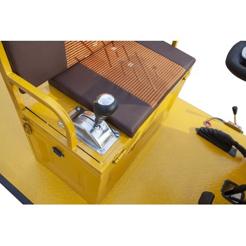 Платформенная тележка электрическая Rutrike ПЕРОН-4