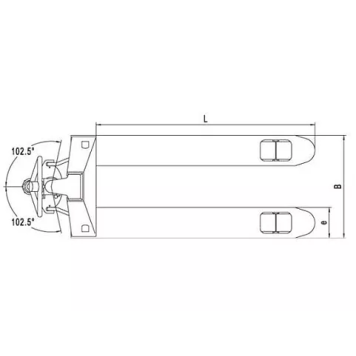 Тележка гидравлическая Noblelift AC20-3