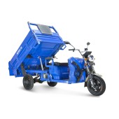 Грузовой электрический трицикл Rutrike D5 1500 гидравлика (72V1500W) (Красный-2828)