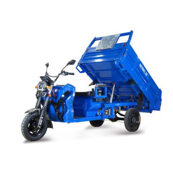 Грузовой электрический трицикл Rutrike D5 1500 гидравлика (72V1500W) (Серый-2797)-4