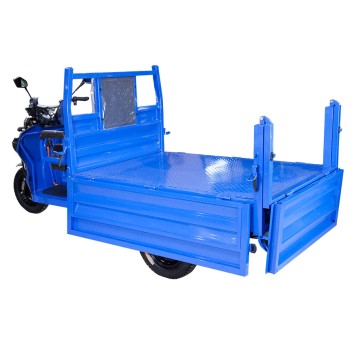Грузовой электрический трицикл Rutrike D5 1500 гидравлика (72V1500W) (Серый-2797)-16