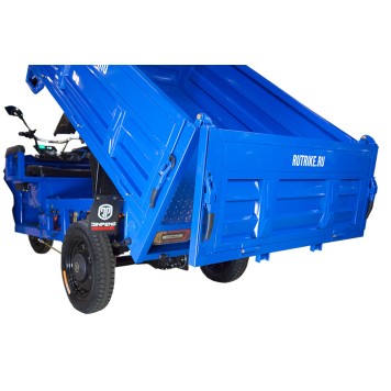 Грузовой электрический трицикл Rutrike D5 1500 гидравлика (72V1500W) (Серый-2797)-15