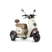 Электротрицикл Rutrike Gelbert Ogma 48V/60V 650Вт (Бело-красный-3120)