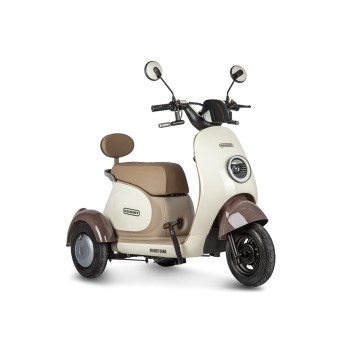 Электротрицикл Rutrike Gelbert Ogma 48V/60V 650Вт (Бело-красный-3120)
