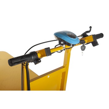 Платформенная тележка электрическая Rutrike ПЛИТА 2000  -5