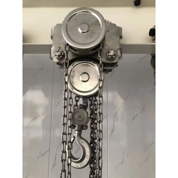 Ручная цепная шестерённая таль из нержавеющей стали HSS-ZHC 10T 4F 6M