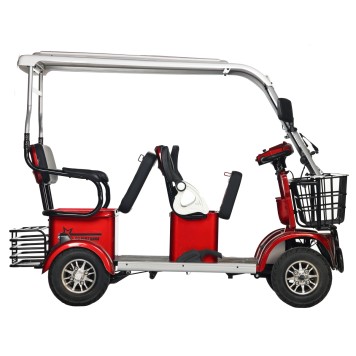 Электроскутер четырехколесный Rutrike Gelbert Hara 48V/60V 600Вт (Синий-3040)-3