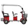 Электроскутер четырехколесный Rutrike Gelbert Hara 48V/60V 600Вт (Синий-3040)