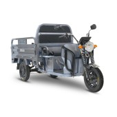 Грузовой электротрицикл Rutrike Вектор 1500 60V1200W (Серый-3235)