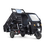 Грузовой электрический трицикл Rutrike D5 КАБИНА гидравлика 1500 72V1500W (черный-матовый-2914)