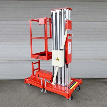Телескопический Одномачтовый Подъемник ZX-1-080 OXLIFT 8 м 125 кг-3