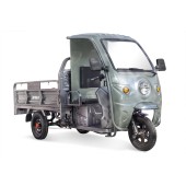 Грузовой электротрицикл Rutrike D4 КАБИНА 1800 60V1200W (Зеленый-3122)