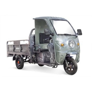 Грузовой электротрицикл Rutrike D4 КАБИНА 1800 60V1200W (Зеленый-3122)