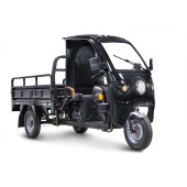 Грузовой электротрицикл Rutrike D4 NEXT КАБИНА 1800 60V1500W (Черный-2651)