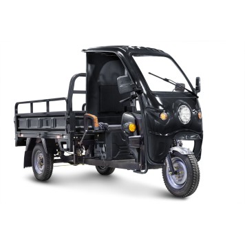 Грузовой электротрицикл Rutrike D4 NEXT КАБИНА 1800 60V1500W (Черный-2651)