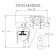 Таль ручная цепная УСВ TOYO MAD 1T 1F 12M
