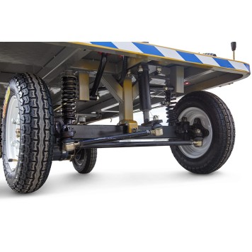 Платформенная тележка электрическая Rutrike СКЛАД 3000-5