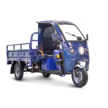 Грузовой электротрицикл Rutrike D4 NEXT КАБИНА 1800 60V1500W (Синий-2733)