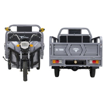 Грузовой электротрицикл Rutrike D4 1800 60V1500W (Черный-2496)-3
