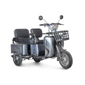 Электротрицикл Rutrike Gelbert Tuban 48V/60V 600Вт (Серый-3061)